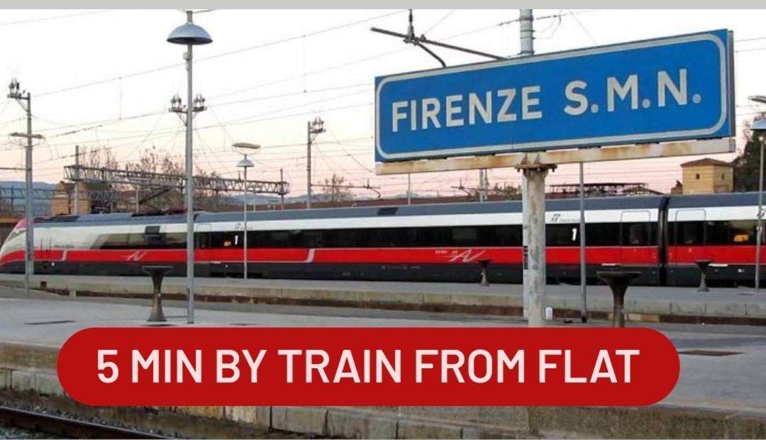 Gemme Fiorentine In Front Of The Train Station 5 Minutes From The Centre Free Parking Apartamento